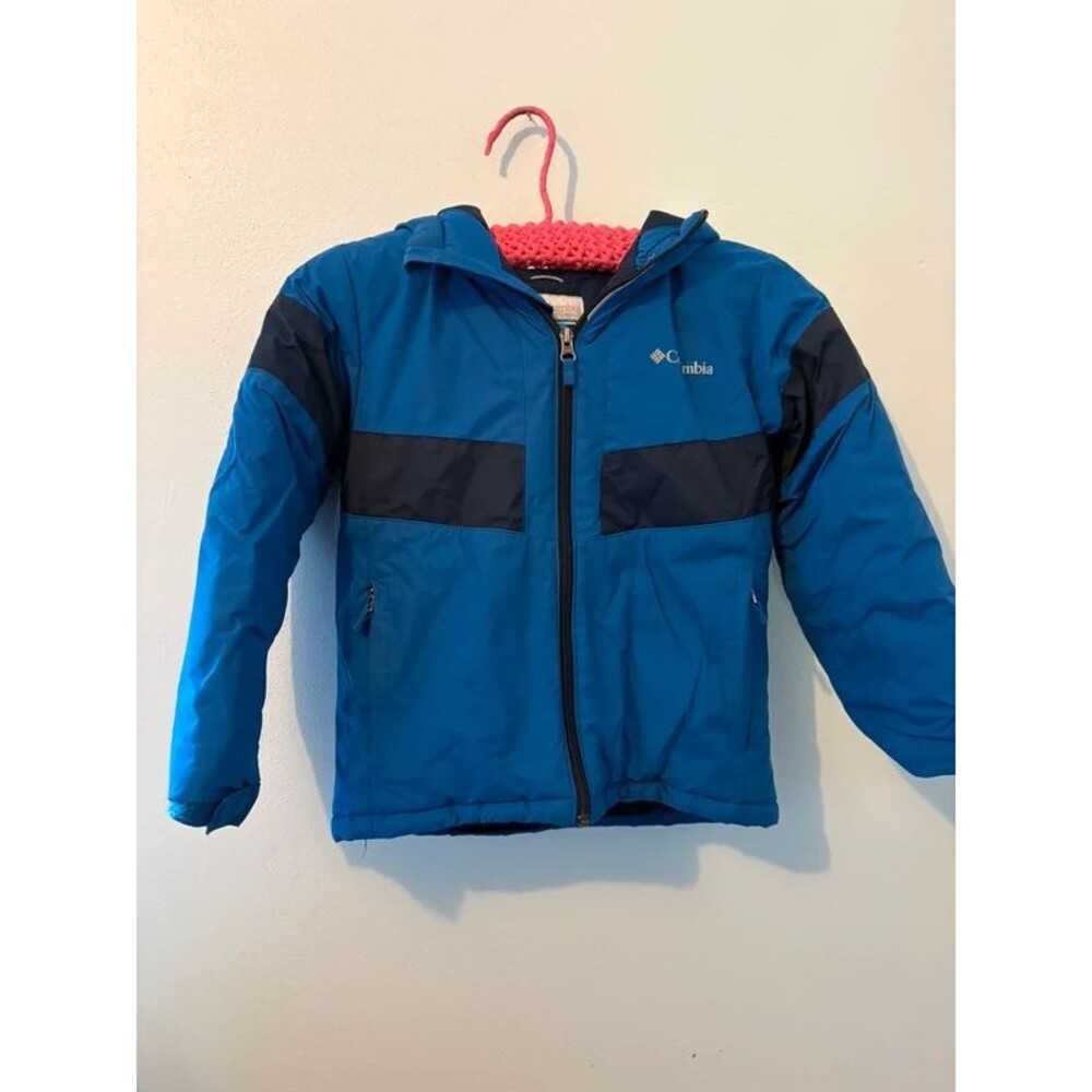 Columbia kids 8 winter jacket blue
